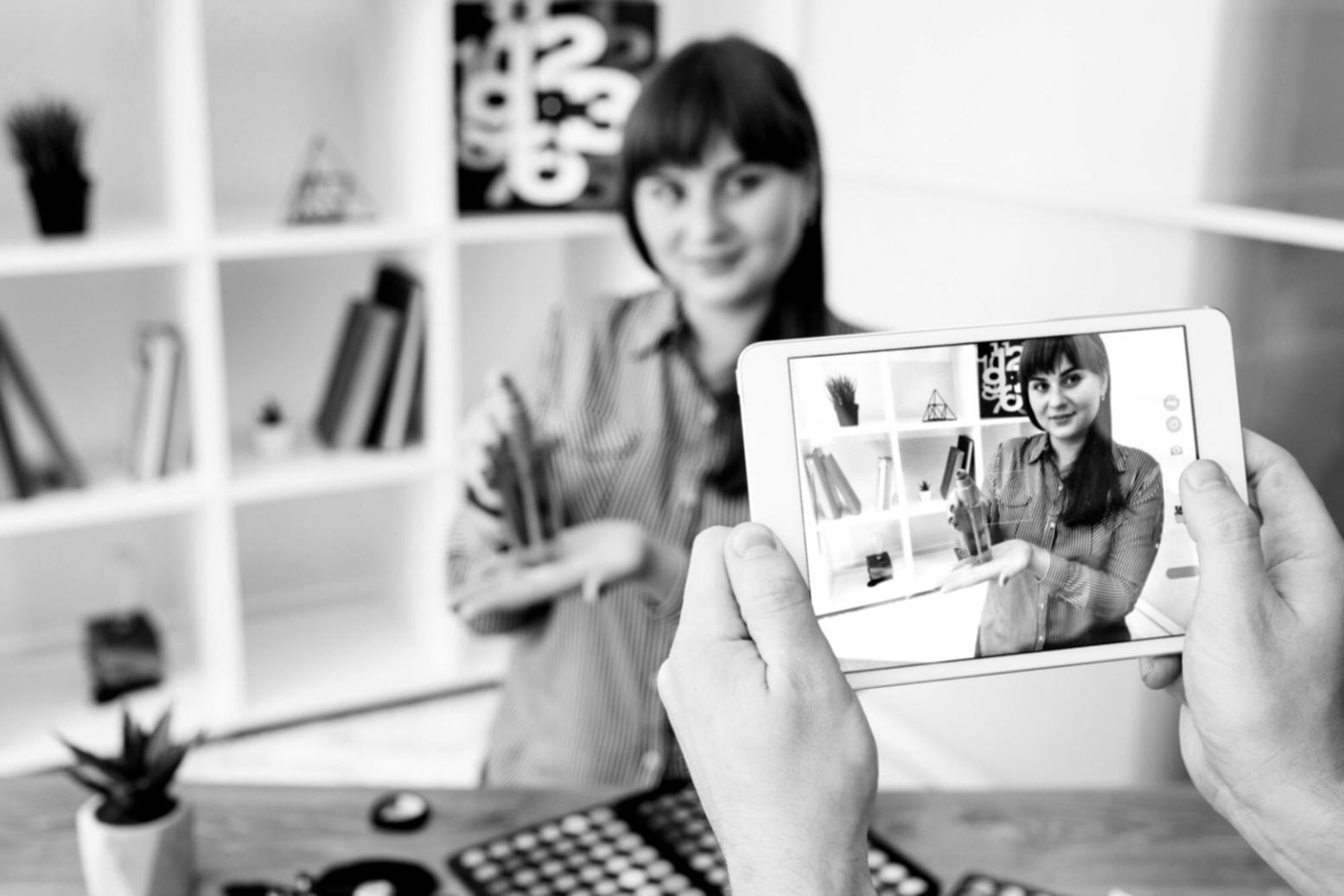 Modern office workspace with financial planning materials